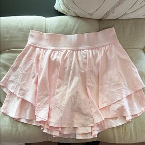 Lululemon Light Pink Tiered Tennis Skirt / Athletic Skort